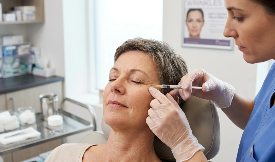 Crow's feet botox in Dubai treatment at Ferdows Medical Center